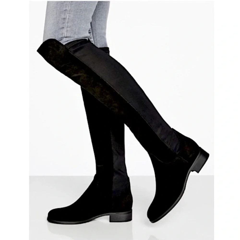 La Canadienne Waterproof Suede Over the Knee‎ Boot